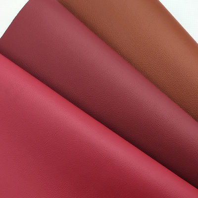 ผิวหนังพีวีซีถักถุงยางสําหรับรถยนต์ Napa Grain Leather