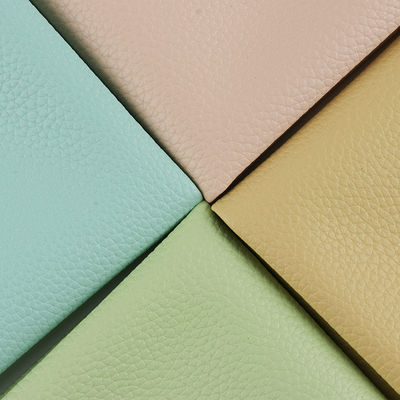 กระเป๋าสตางค์ Lychee สินทรีย์ PU สิวแปรง ด้านล่าง ความหนา 1.2mm