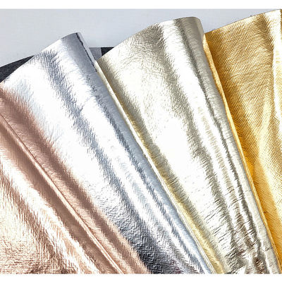 กล่องบรรจุหนัง Saffiano Cross PVC โครงการหนังเทียม