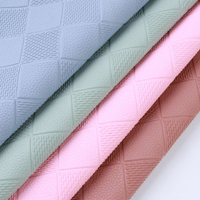 1.1 มิลลิเมตร แผ่นพื้นรถยนต์หนังเพชร เนื้อผงพื้น PVC