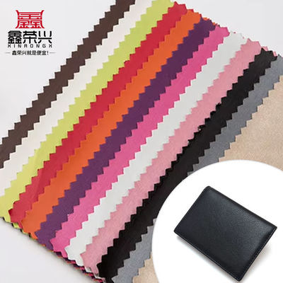 PU 0.5 เนื้อไหม ผ้าหนังธรรมดา กระเป๋าสตางค์ กระเป๋ารองเท้า Ntoebook อัลบั้มภาพหนัง ผ้าหนังสังเคราะห์หนังปลอม