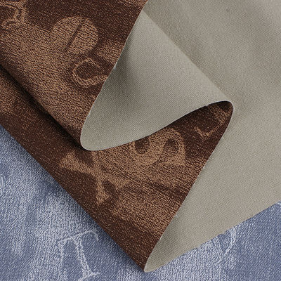 ผ้าเดนม PU ล้างหนัง Eco Friendly ผนังปลอมเบา