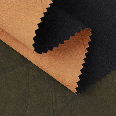 เดนิม เช็ค เสื้อผ้า PU หนัง กันน้ํา ล้างได้ ใต้น้ํายาง