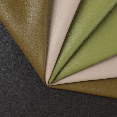 Suede Lychee ผิวหนังเท็จ PU ผิวหนังสําหรับเสื้อผ้า