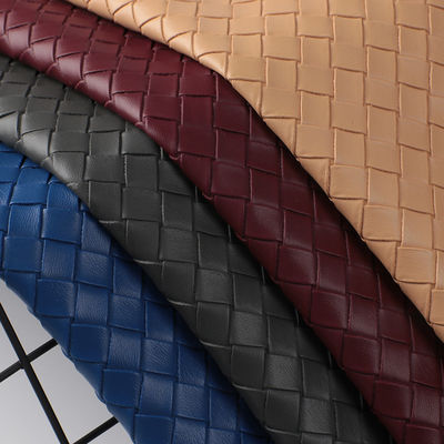 กระเป๋าสะพายมือผิวพรรณผิวหนังเทียม PVC เนื้อผ้าผิวหนังเทียม