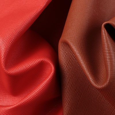1.0 มิลลิเมตร ผ้า PVC ด้านแปรง คลาสสิค Saffiano กระเป๋าถือหนัง กระเป๋าเดินทาง โซฟา เฟอร์นิเจอร์อุปกรณ์เสริม
