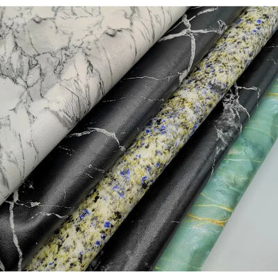 0.7mm กันน้ํา PU สิวสังเคราะห์ ลายมาร์บอร์มแมท