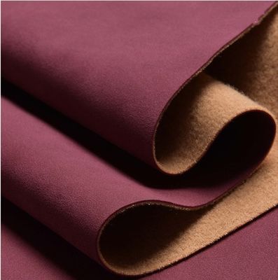 ผงปลอม พิมพ์ PU รองเท้าหนัง กันน้ํา ผิวแกะ Yangbuck ล่างแปรง