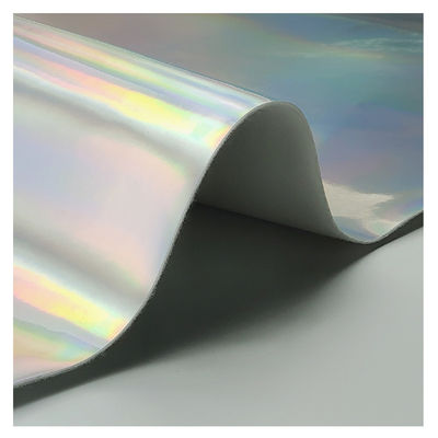 กระจกเลเซอร์ PUหนังและหนังเทียม กันน้ํา Gradient น้ําสะท้อนเงิน