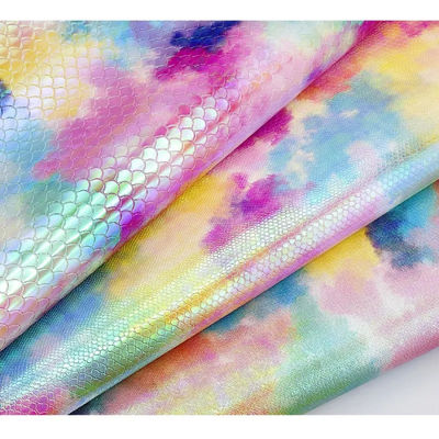 ใส่เลเซอร์ได้หลายประเภท สี PU ผิวหนัง กันน้ํา PU ผิวหนังปลอม สีสัน