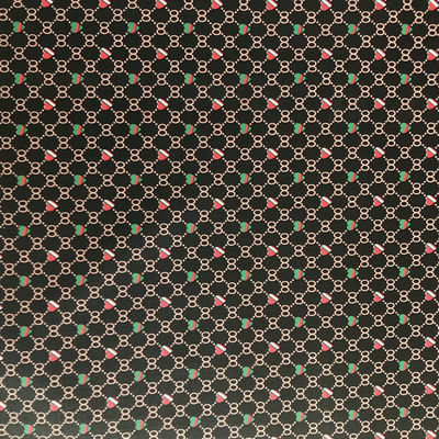 พิมพ์รูปหัวใจ เลขที่ 8 PVC กระเป๋าหนังปลอม กระเป๋าสตางค์ กระเป๋าโทรศัพท์ กระเป๋ากล่องผ้าหนัง