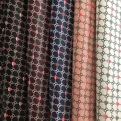 พิมพ์รูปหัวใจ เลขที่ 8 PVC กระเป๋าหนังปลอม กระเป๋าสตางค์ กระเป๋าโทรศัพท์ กระเป๋ากล่องผ้าหนัง