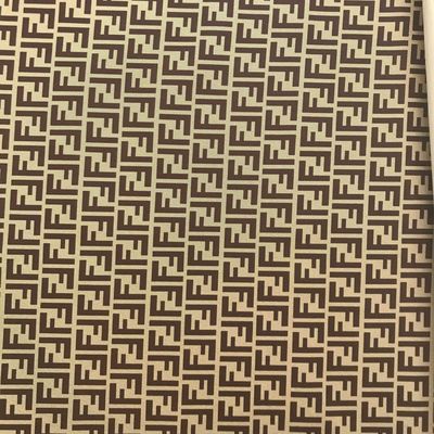 พิมพ์ตัวอักษร F สองตัว PVC กระเป๋าหนังเทียม กระเป๋าสตางค์ กระเป๋าเงิน กระเป๋าโทรศัพท์ กระเป๋าสตางค์ของขวัญ ผ้าหนัง