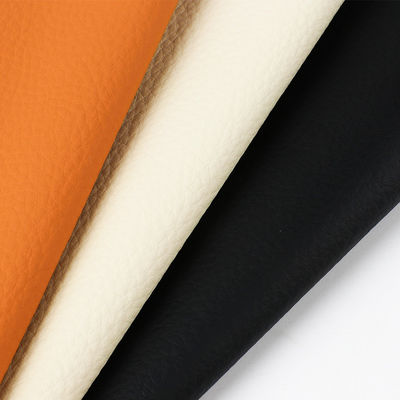 โซฟา PVC สีหนังชั้นสูง ความหนา 1.0mm เฟอร์นิเจอร์ Litchi fauxหนัง