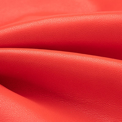 เสื้อผ้าโปรตีนที่กําหนดเอง เสื้อผ้าหนัง PU สามารถซักได้ ความหนา 0.7 มม