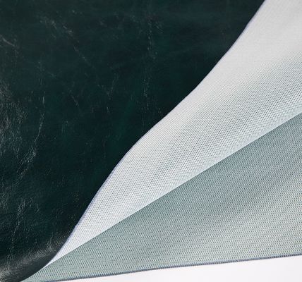 ผ้าหนังสีน้ํามันวาคซ์ วินเทจ โซฟา ที่นั่ง เฟอร์นิเจอร์หนังปลอม