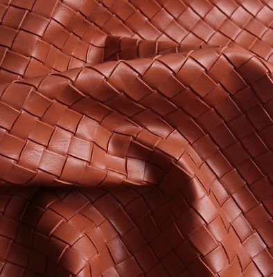 กระเป๋าสะพายมือผิวพรรณผิวหนังเทียม PVC เนื้อผ้าผิวหนังเทียม