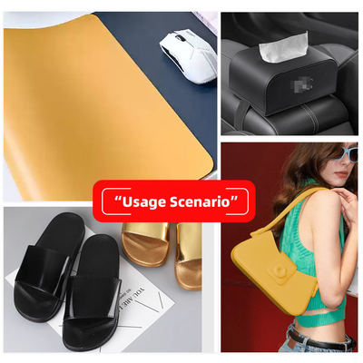 1.3 มิลลิเมตร PVC 711 Napa Grain Synthetic หนังเทียม