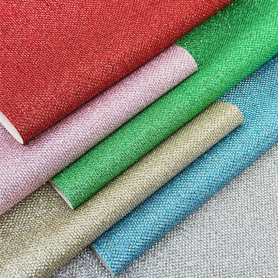 ซับในรองเท้าหนังเทียม PVC กลิตเตอร์หยาบสำหรับงานฝีมือเครื่องประดับ กระเป๋าเดินทาง วัสดุหนังเทียม โซฟา