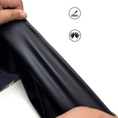 หนังเทียม PVC นูน ยืดได้ 4 ทิศทาง วัสดุหนังเทียมสำหรับรถยนต์ สำหรับตกแต่งเบาะรถจักรยานยนต์ จักรยาน เฟอร์นิเจอร์