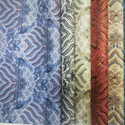 ฟิล์มผ้าหนังเทียมพิมพ์ลาย Synthetic PVC Macrame สำหรับกระเป๋า เคสโทรศัพท์ โน๊ตบุ๊ค ตกแต่งและงานฝีมือ สำหรับโซฟา