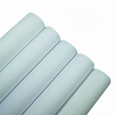 พีวีซี สีขาว พิมพ์ดิจิตอลลายลายหนังสังเคราะห์ สําหรับกระเป๋า โน๊ตบุ๊ก โทรศัพท์ เปลือกกระเป๋าโต๊ะ Mat ผ้าหนังเทียม