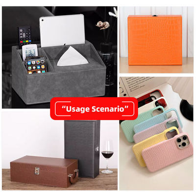 ขายส่ง PVC หนังเทียม กระเป๋าสตางค์ กล่อง รองเท้า สมุดโน๊ต ลายลิ้นจี่ สัตว์ ทอลายไขว้ หนังเทียมสังเคราะห์