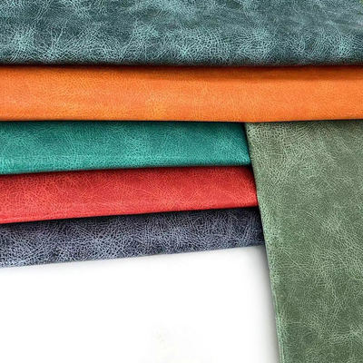 ผ้าหนังเทียมพิมพ์ลาย PVC ลาย Oil Burst กันน้ำ สำหรับสมุดโน๊ต / แผ่นรองโต๊ะ / เคสโทรศัพท์ กล่องบรรจุภัณฑ์ สำหรับงานฝีมือ กระเป๋า