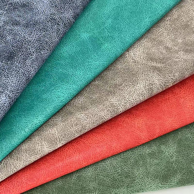 ผ้าหนังเทียมพิมพ์ลาย PVC ลาย Oil Burst กันน้ำ สำหรับสมุดโน๊ต / แผ่นรองโต๊ะ / เคสโทรศัพท์ กล่องบรรจุภัณฑ์ สำหรับงานฝีมือ กระเป๋า