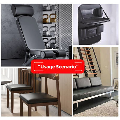 หนังเทียมสังเคราะห์ลายลิ้นจี่ PVC หลากหลายราคาถูก เก้าอี้ โซฟา รองเท้า พรมปูพื้นรถยนต์ หนังเทียม