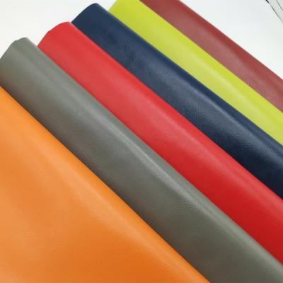ผ้าหนังผสมผสม PVC สําหรับเฟอร์นิเจอร์ 57/58" กันน้ําทนทานต่อการบด