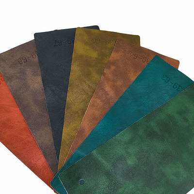 หนังไมโครไฟเบอร์ PVC สำหรับเบาะเฟอร์นิเจอร์ กันน้ำ ทนต่อการขัดถู