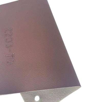 หนังเทียม PVC เทคโนโลยีผ้าด้านหลังสำหรับเฟอร์นิเจอร์ กว้าง 140 ซม.