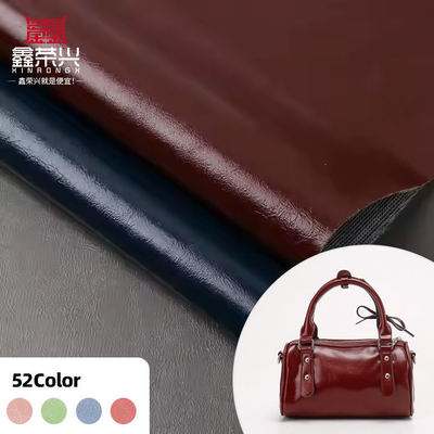 PVC Oily Wax Synthetic Leather สําหรับเฟอร์นิเจอร์ ความกว้าง 54"