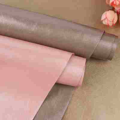 PVC Oily Wax Synthetic Leather สําหรับเฟอร์นิเจอร์ ความกว้าง 54"
