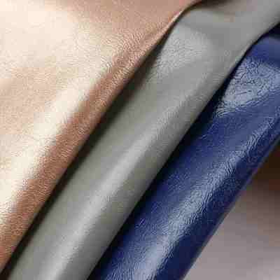 PVC Oily Wax Synthetic Leather สําหรับเฟอร์นิเจอร์ ความกว้าง 54"