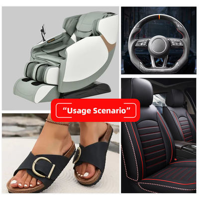 หนัง PVC สำหรับหุ้มเบาะรถยนต์ ทนต่อการขัดถู กันน้ำ หนา 0.8 มม.