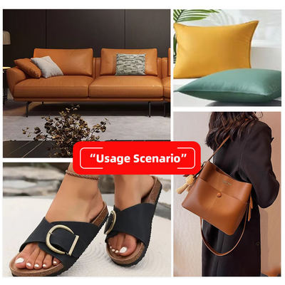 หนังเทียมสังเคราะห์ลายลิ้นจี่ 137 ลายลิ้นจี่นูนทนต่อการสึกหรอ PVC ขนาด 1.0 มม. สำหรับเบาะรถยนต์ โซฟา เก้าอี้ เข็มขัด หนังเทียม