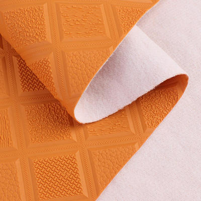 PVC Antiskid Rhombus สไตล์กระจกหนังสังเคราะห์ประดิษฐ์สําหรับรถเท้า ที่นั่งรถ โซฟาตกแต่งกระเป๋าผ้าหนังปลอม