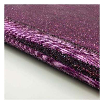 Wholesale Mesh Glitter Fabric Synthetic Artificial Fux Leather Shoes Phone Shell Vanity Case Handbag Notebook Leather Fabric สินค้าขายปลีก เครื่องยืดผ้าผ้าผ้าหนัง