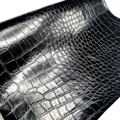 เน้นลายหนังจระเข้ PVC หนังสังเคราะห์ ลายสัตว์ รองเท้า กระเป๋า และกล่อง ราคาถูก หนังเทียม