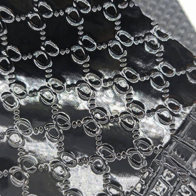 PVC สีกระจ่างสูง กระจก เนื้อผงกระจก กณิตศาสตร์สัตว์สําหรับเครื่องตกแต่งกระเป๋ารองเท้า เนื้อหนังประดิษฐ์ประดิษฐ์สําหรับงานฝีมือ