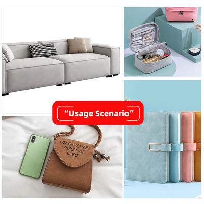 PU Frosted Yangbuck Nubuck Grain Synthetic Leather สําหรับกระเป๋า รองเท้า กระเป๋าเงิน แต่งงาน โน๊ตบุ๊ค Case Fabric ผ้าหนังปลอม