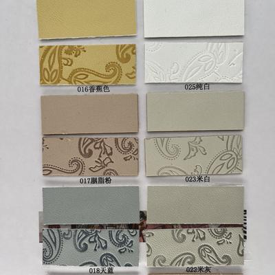 PU สิวสังเคราะห์สําหรับกระเป๋ารองเท้า แพ็คเมทโต๊ะผ้าหนังสังเคราะห์