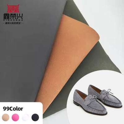 หนังไมโครไฟเบอร์ PU บุหนังเทียม ECO Imitation Suede สำหรับรองเท้า กระเป๋า เข็มขัด ถุงมือ ผ้าหนังเทียม