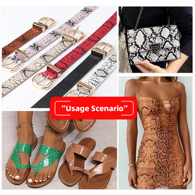 หนัง PU สังเคราะห์ หนา 0.8 มม. กว้าง 137 ซม. และตัวอย่างสี 24 สี สำหรับกระเป๋า รองเท้า และเฟอร์นิเจอร์