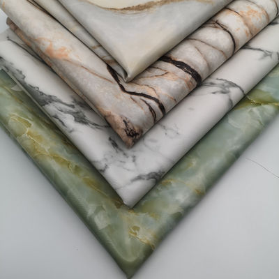 ผิวหนังพีวีซีพิมพ์เมอร์บลิ่งเกรน พร้อมรองเท้าแปรงสองแบบใน 20 สีสําหรับกระเป๋าและกระเป๋าเงิน