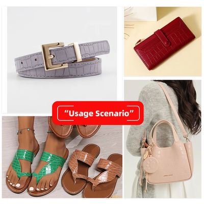 เนื้อหนัง PVC เนื้อหนังปลอมที่มีรูปแบบสัตว์ ความกว้าง 137 ซม.