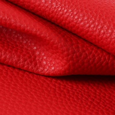 หนัง PVC 58 สี พร้อมแผ่นรองด้านหลังแบบ Double Brushed และลวดลายนูนสำหรับกระเป๋าและเฟอร์นิเจอร์
