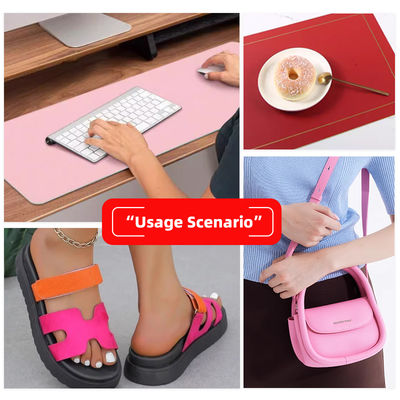 เนื้อหนัง PVC กันลมแบบเพชร ไม่เลื่อน เนื้อหนังเท็จสําหรับกระเป๋าและเฟอร์นิเจอร์